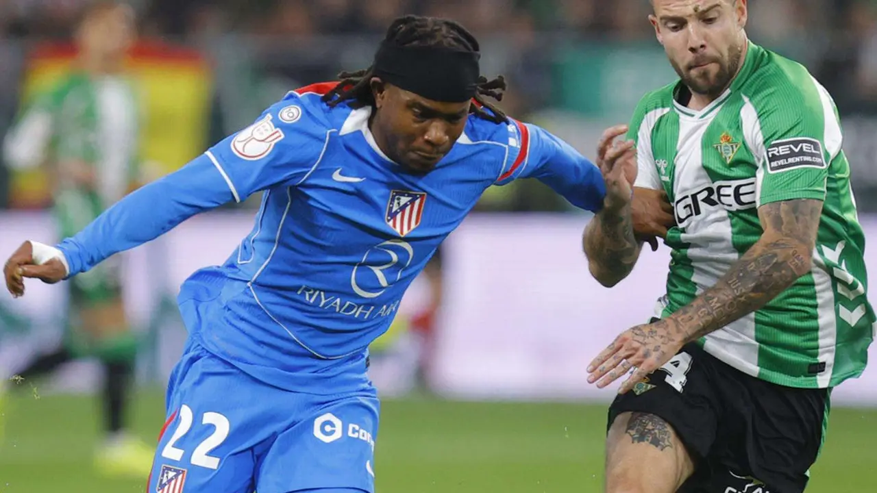 Ademola Lookman. /  www.atleticomadrid.com