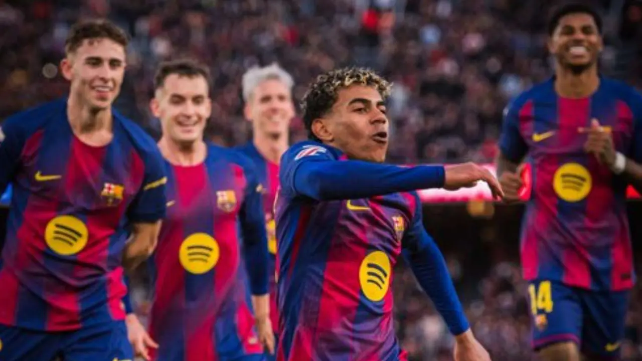 Lamine Yamal. /   @fcbarcelona