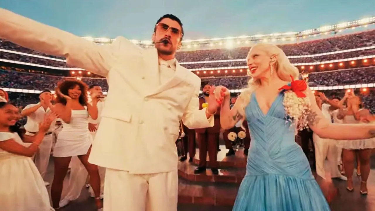 Bad Bunny y Lady Gaga. / RR SS.