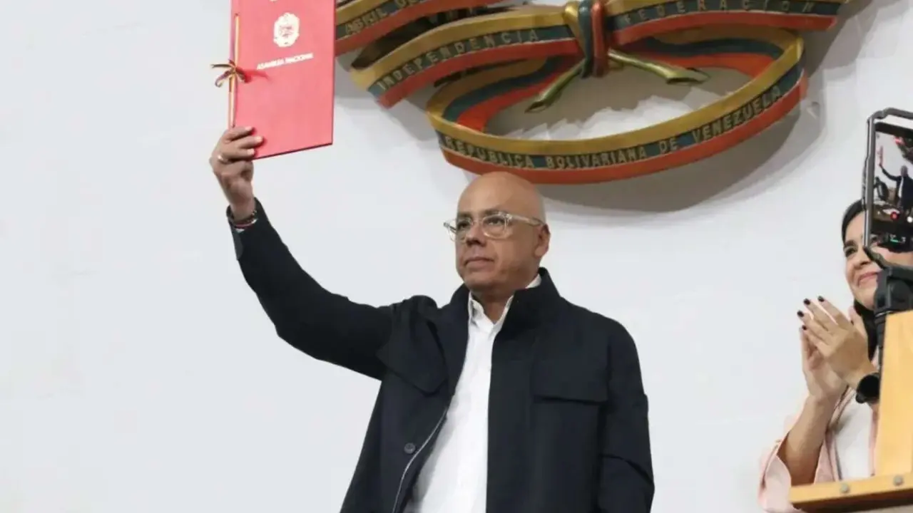 Jorge Rodr&iacute;guez, presidente de la Asamblea Nacional. / Asamblea_ven.
