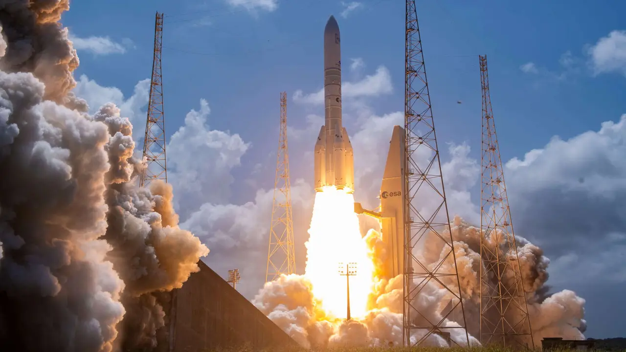 Ariane 6-4. / @Arianespace en X