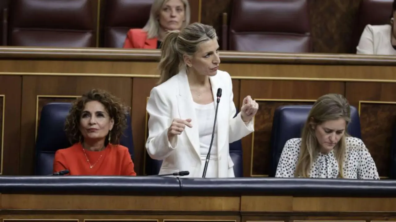 Yolanda D&iacute;az, vicepresidenta segunda del Gobierno y l&iacute;der de Sumar. / Congreso