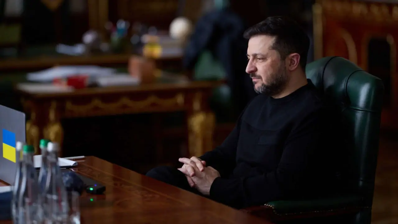 Volod&iacute;mir Zelenski, presidente de Ucrania. / @ZelenskyyUa