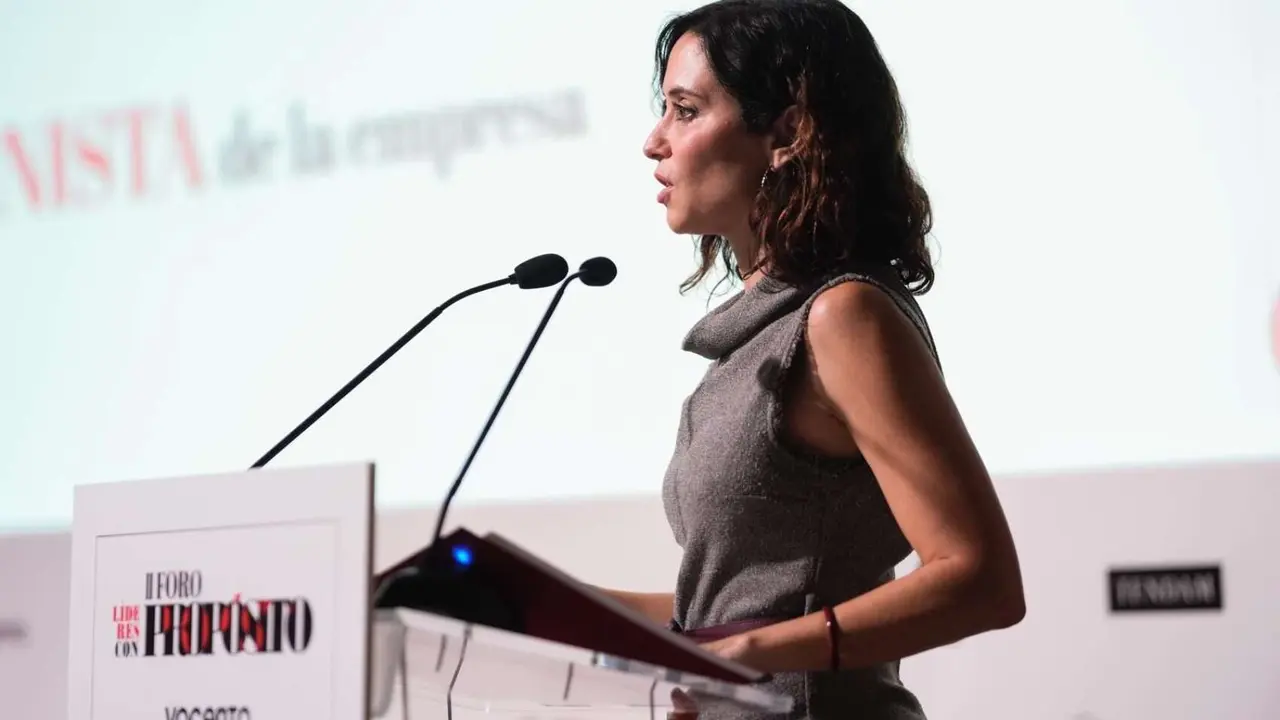 La presidenta de la Comunidad de Madrid, Isabel D&iacute;az Ayuso. / @IdiazAyuso.