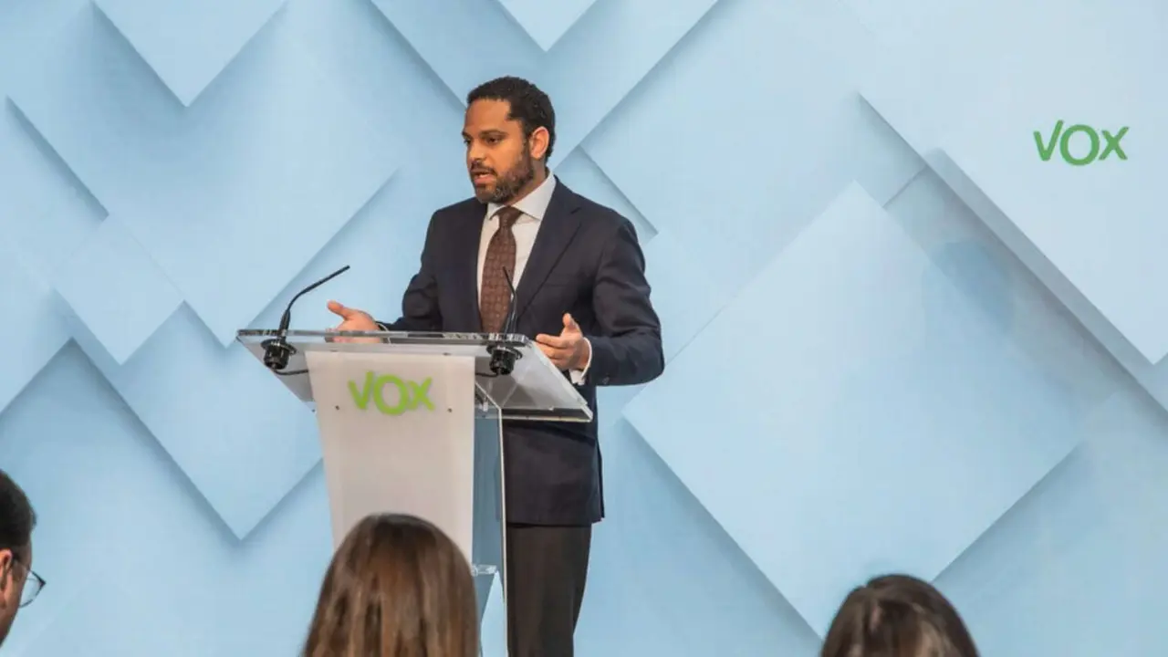 Ignacio Garriga, secretario general de Vox. / Vox
