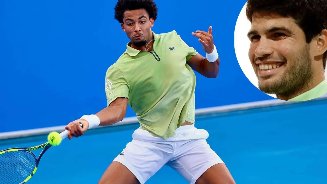 Arthur Fils y Carlos Alcaraz. /  @atptour y Instagram: carlitosalcarazz