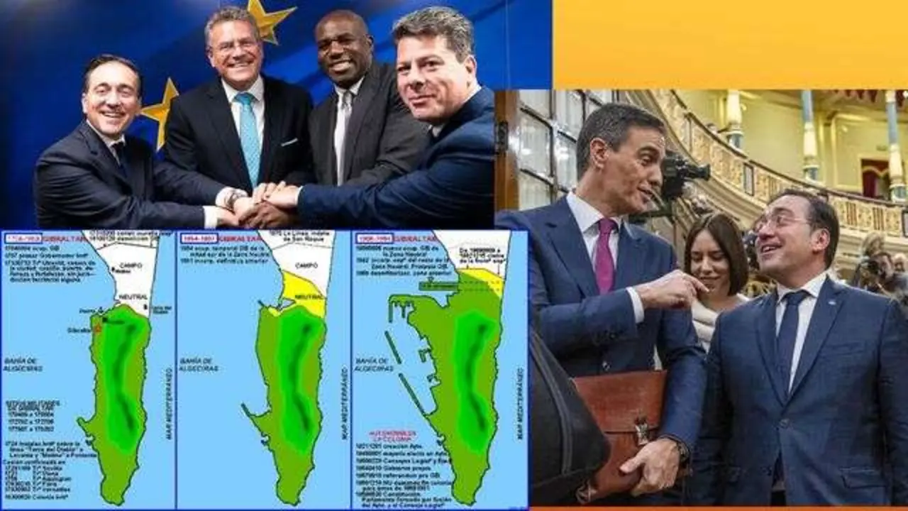 Espa&ntilde;a ni siquiera reclama el territorio usurpado al margen de Utrecht. /RR SS de F.R.