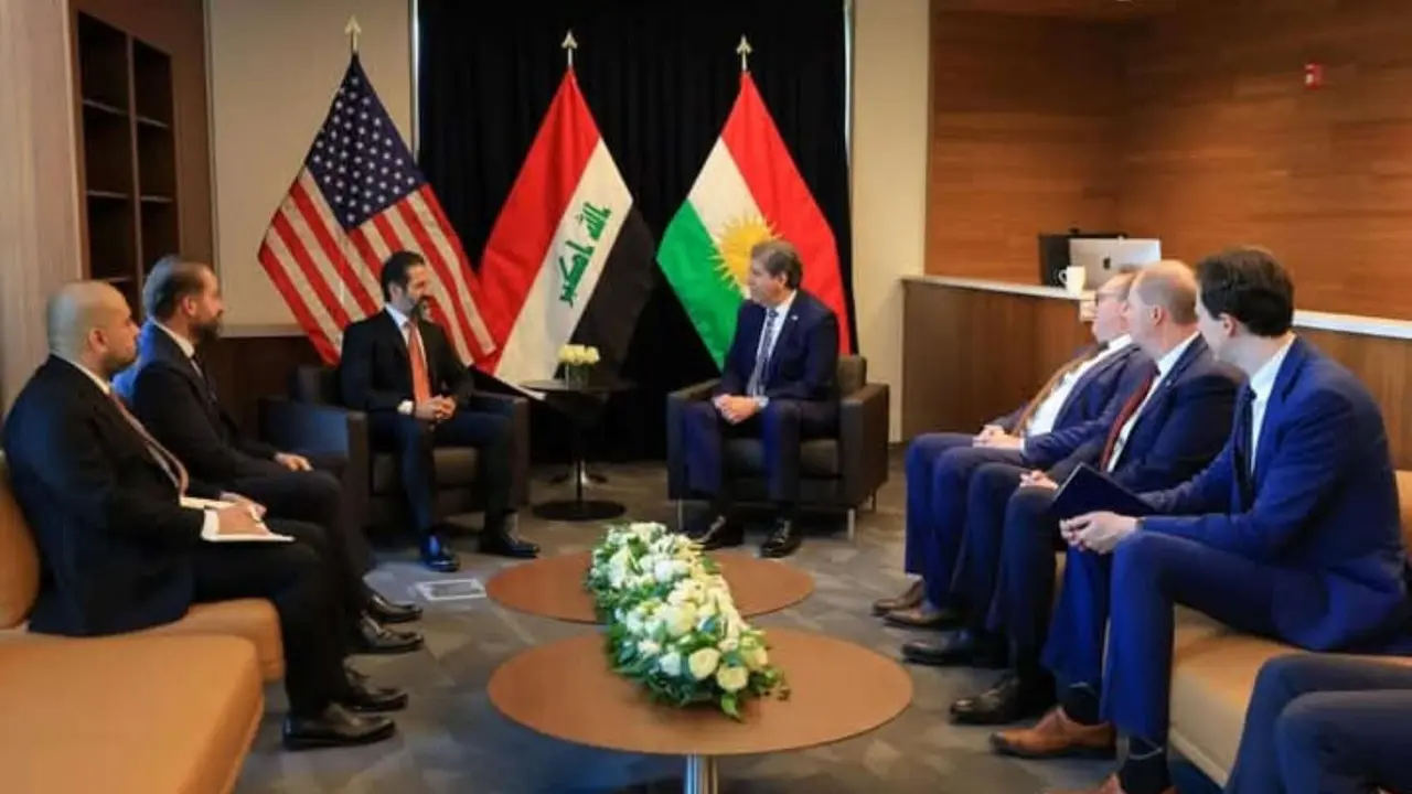 Qubad Talabani y Michael Rigas en Erbil, Kurdist&aacute;n iraqu&iacute;. / Gobierno regional del Kurdist&aacute;n, Irak