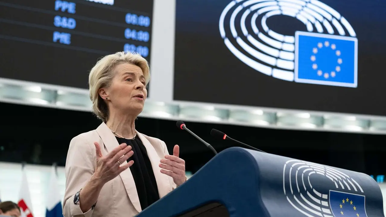 La presidenta de la Comisi&oacute;n Europea, Ursula von der Leyen. / Uni&oacute;n Europea.