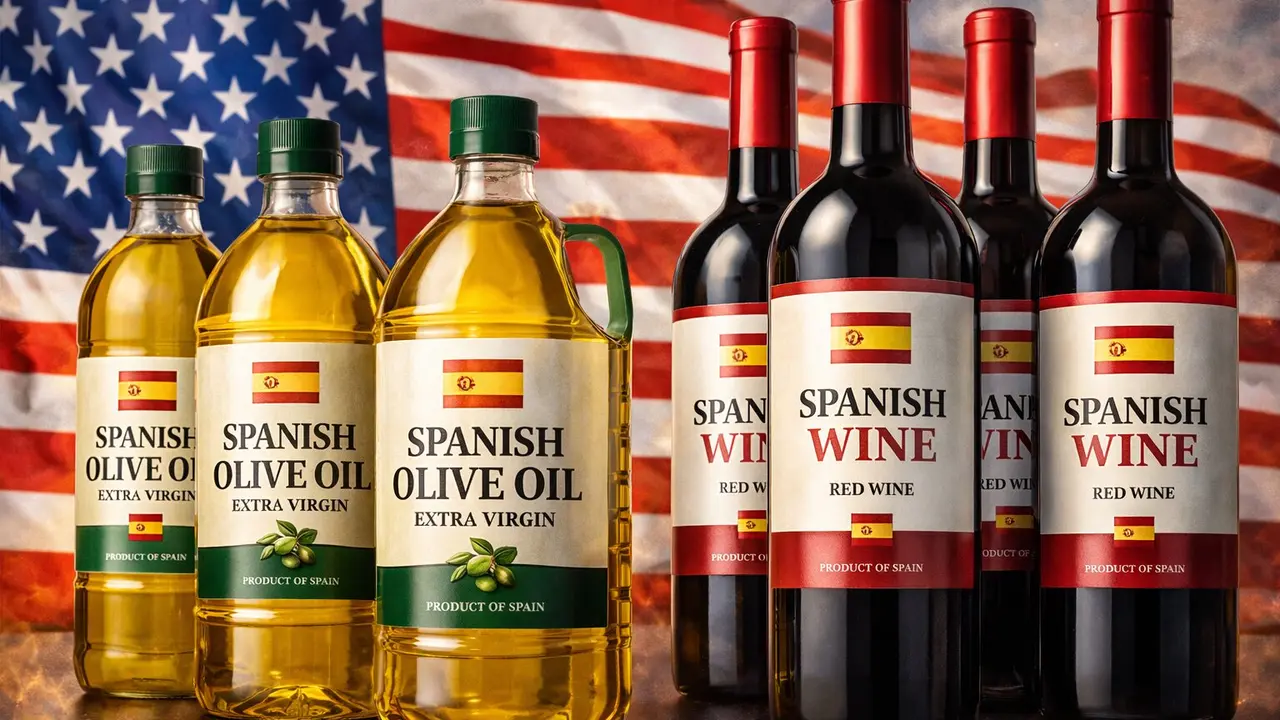 Aceite y vino espa&ntilde;ol. / Mundiario.