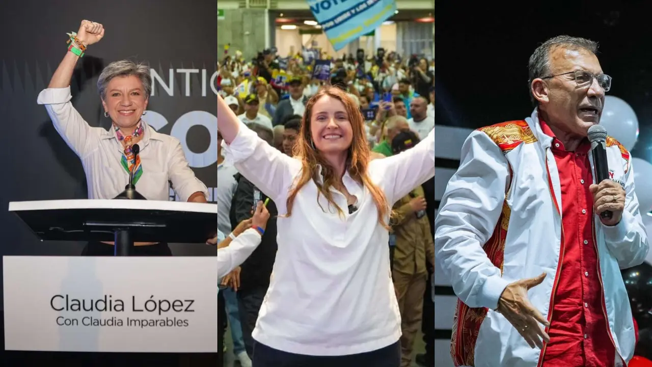 Claudia L&oacute;pez, Paloma Valencia y Roy Barreras. / Mundiario