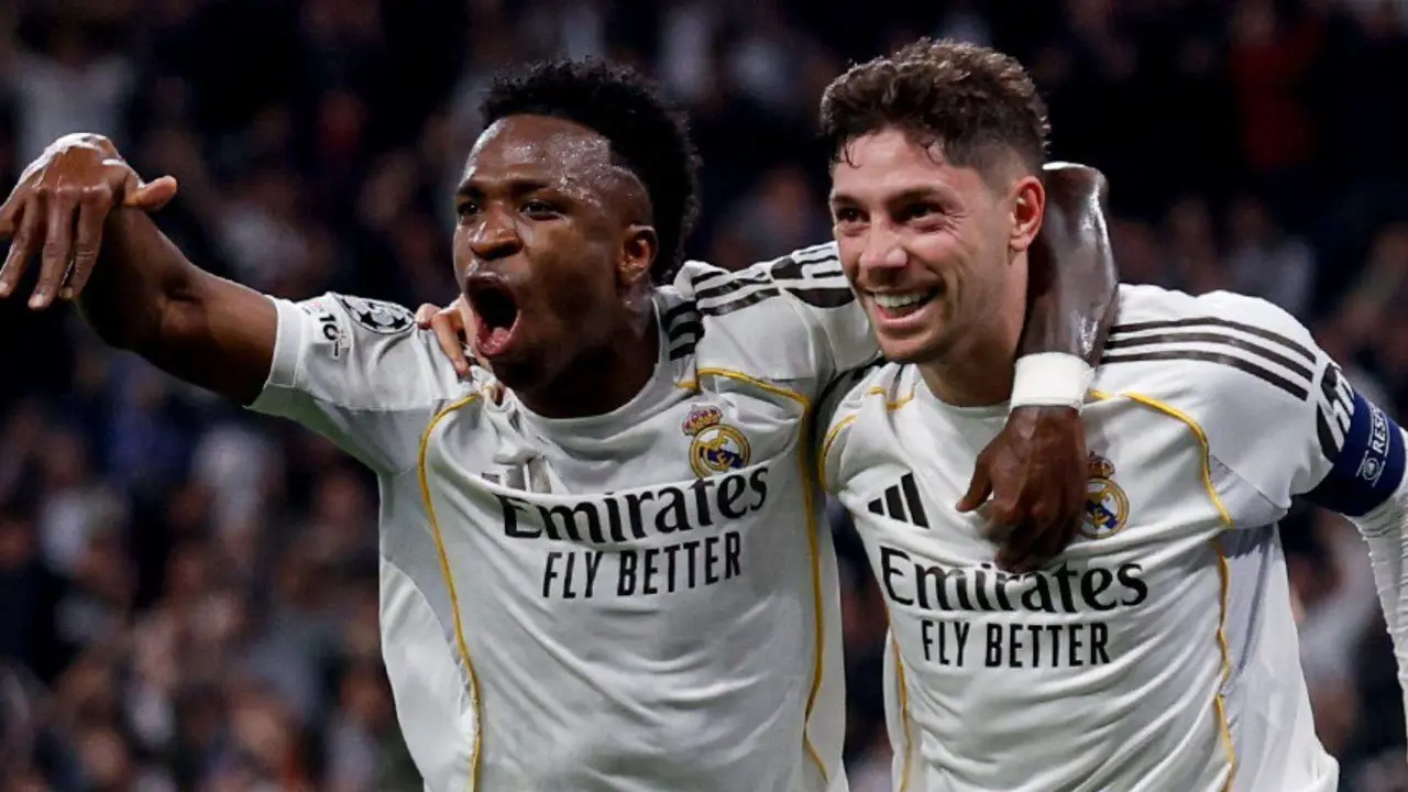 Vinicius y Fede Valverde. /  @realmadrid