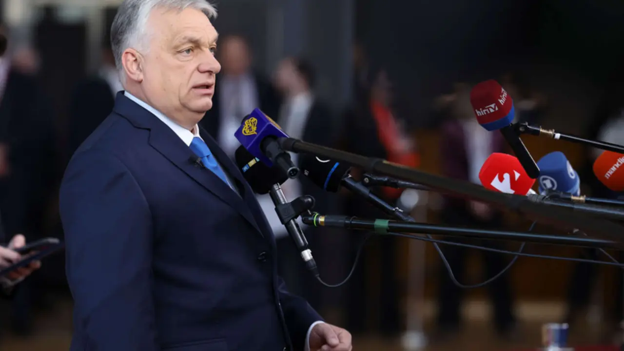 Viktor Orb&aacute;n, primer ministro de Hungr&iacute;a en Bruselas. / Consejo Europeo