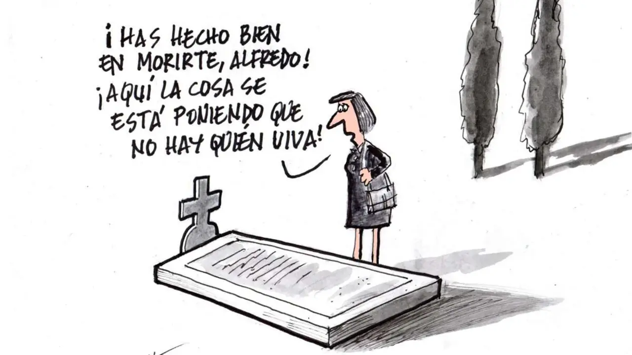 La cosa est&aacute; chunga. / Manuel Arriaga.