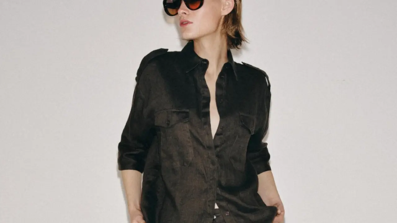 Camisa de lino, Zara.com. (1)