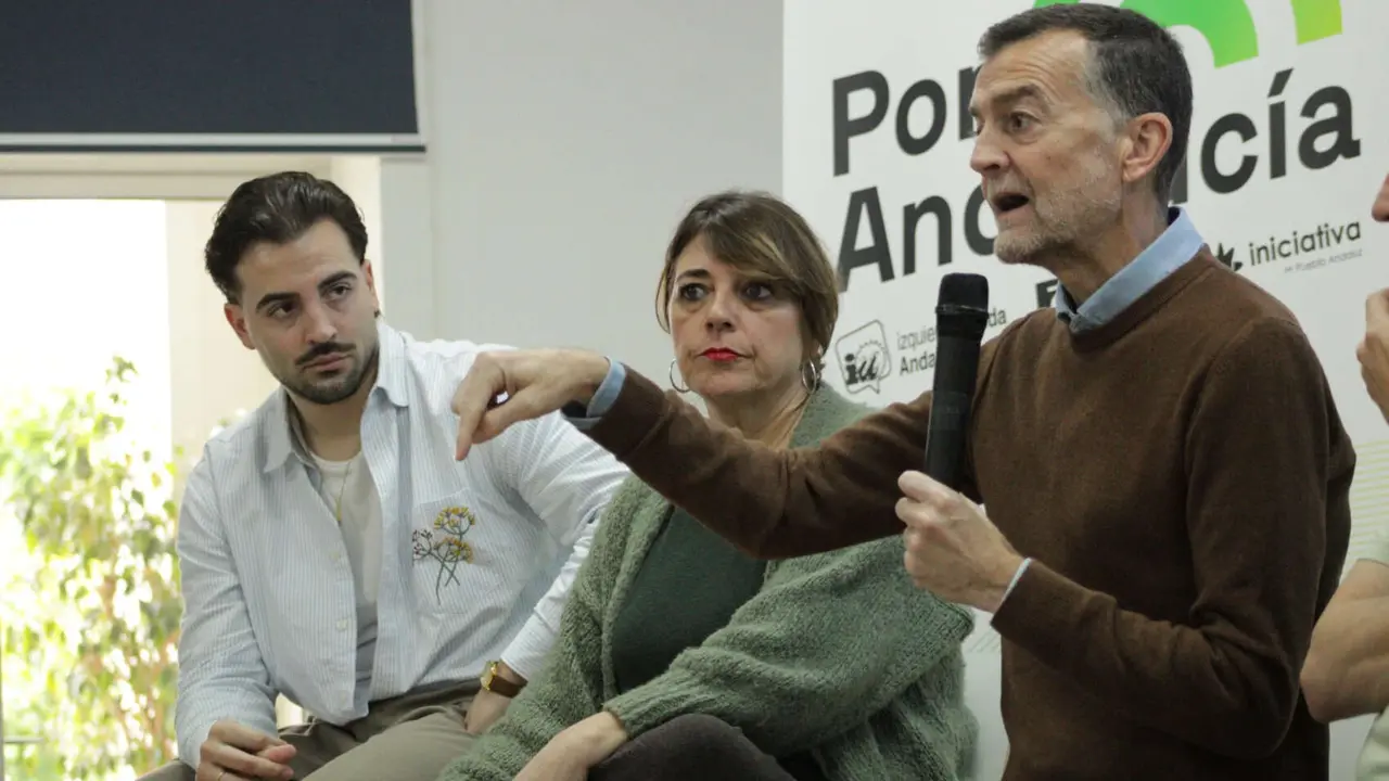 Antonio Ma&iacute;llo, l&iacute;der de Izquierda Unida (IU) y candidato de Por Andaluc&iacute;a. / RR.SS