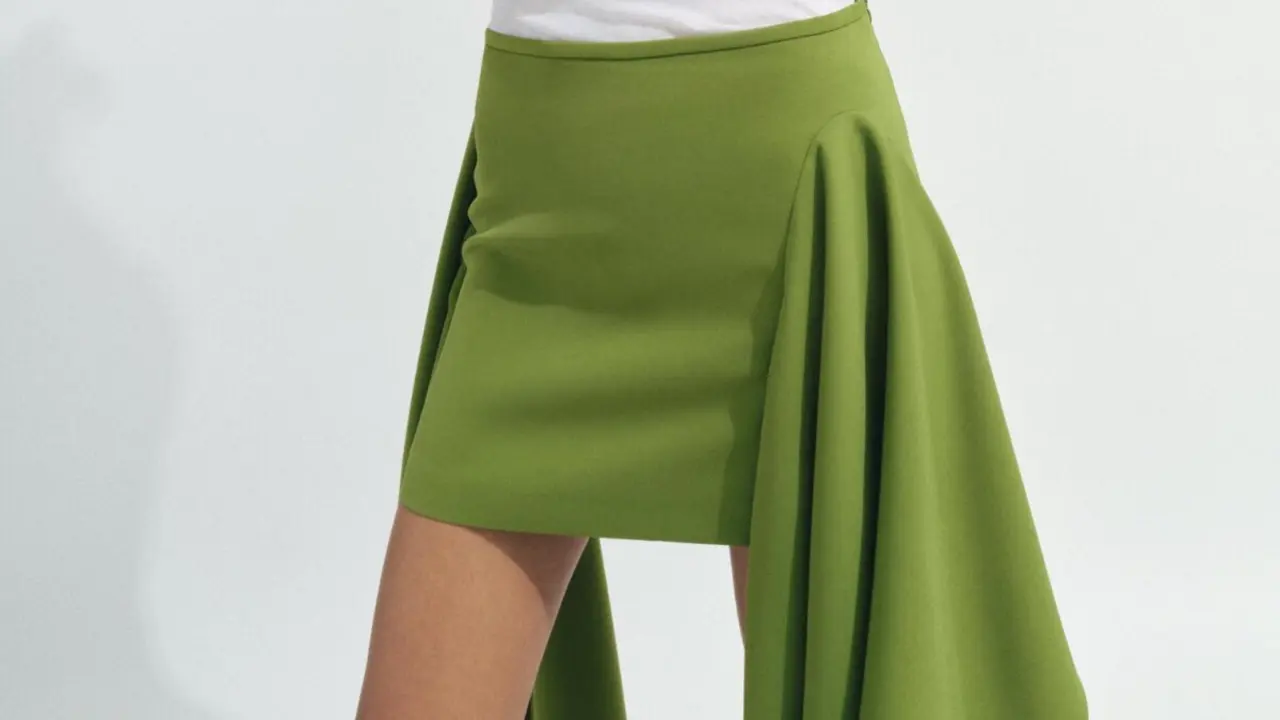 Falda en picos, Zara.com.