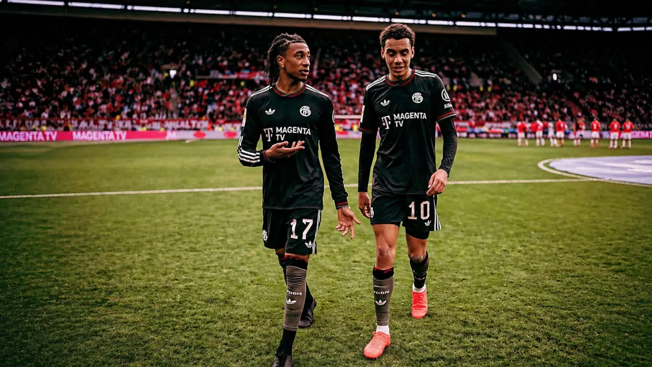Michael Olise y Jamal Musiala. /  Instagram: m.olise