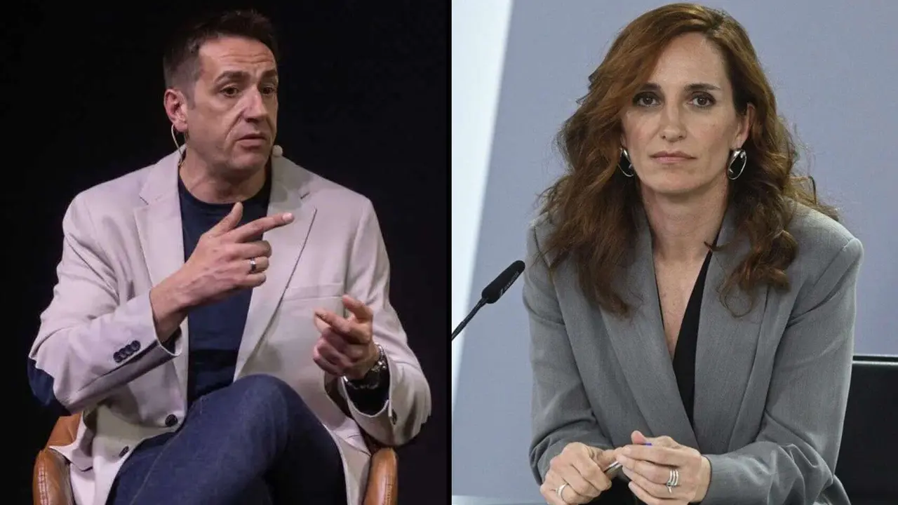 Emilio Delgado, diputado; y M&oacute;nica Garc&iacute;a, ministra de Sanidad. / RR SS.