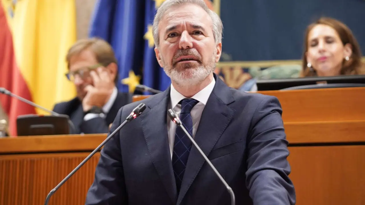 Jorge Azc&oacute;n, presidente de Arag&oacute;n. / @cortes_aragon