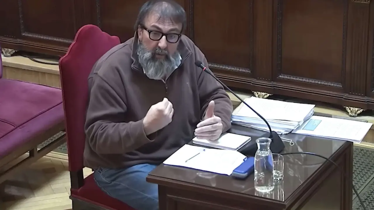 Koldo Garc&iacute;a en el juicio en el Tribunal Supremo. / Tribunal Supremo