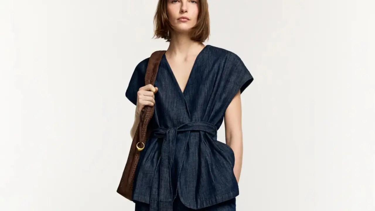 Top denim, Lefties.com.