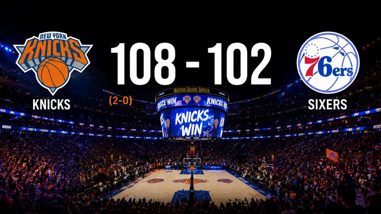 Marcador final en el Madison Square Garden. / ChatGPT