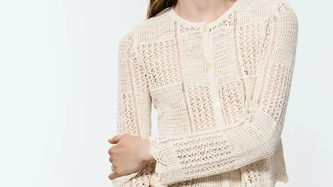 Chaqueta punto colado, Lefties.com.