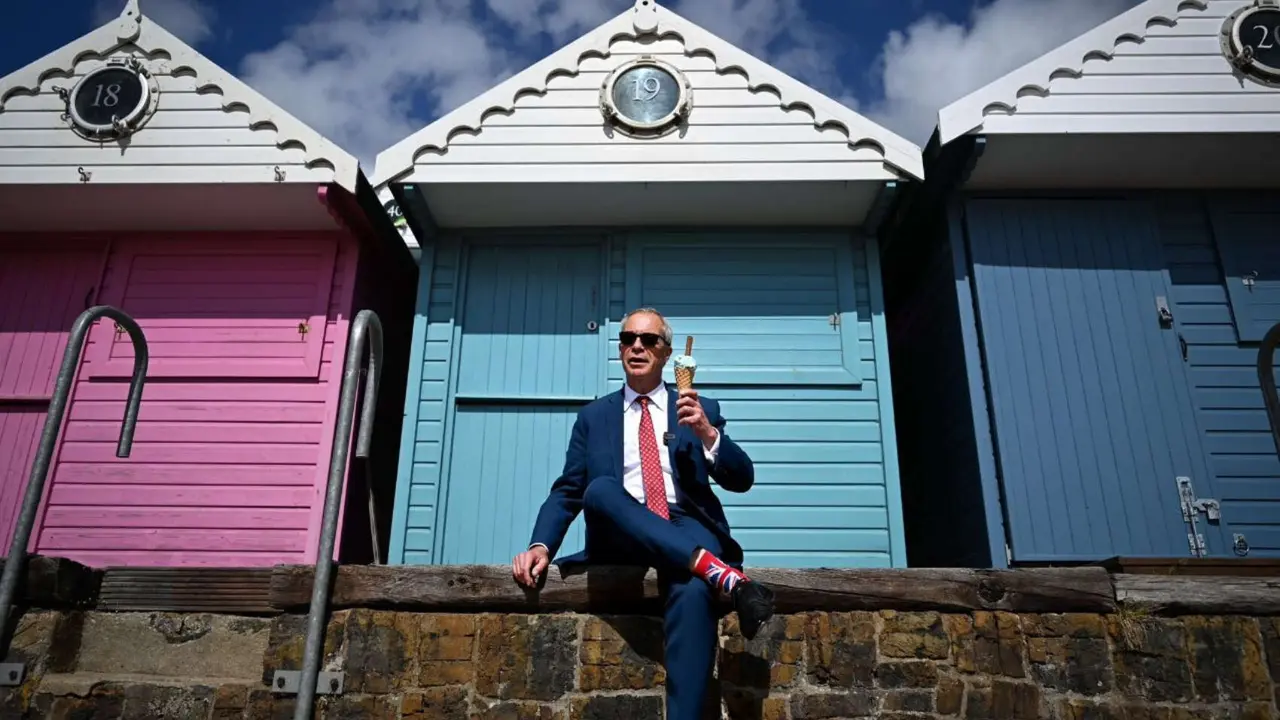 Nigel Farage, l&iacute;der de Reform UK. / @Nigel_Farage