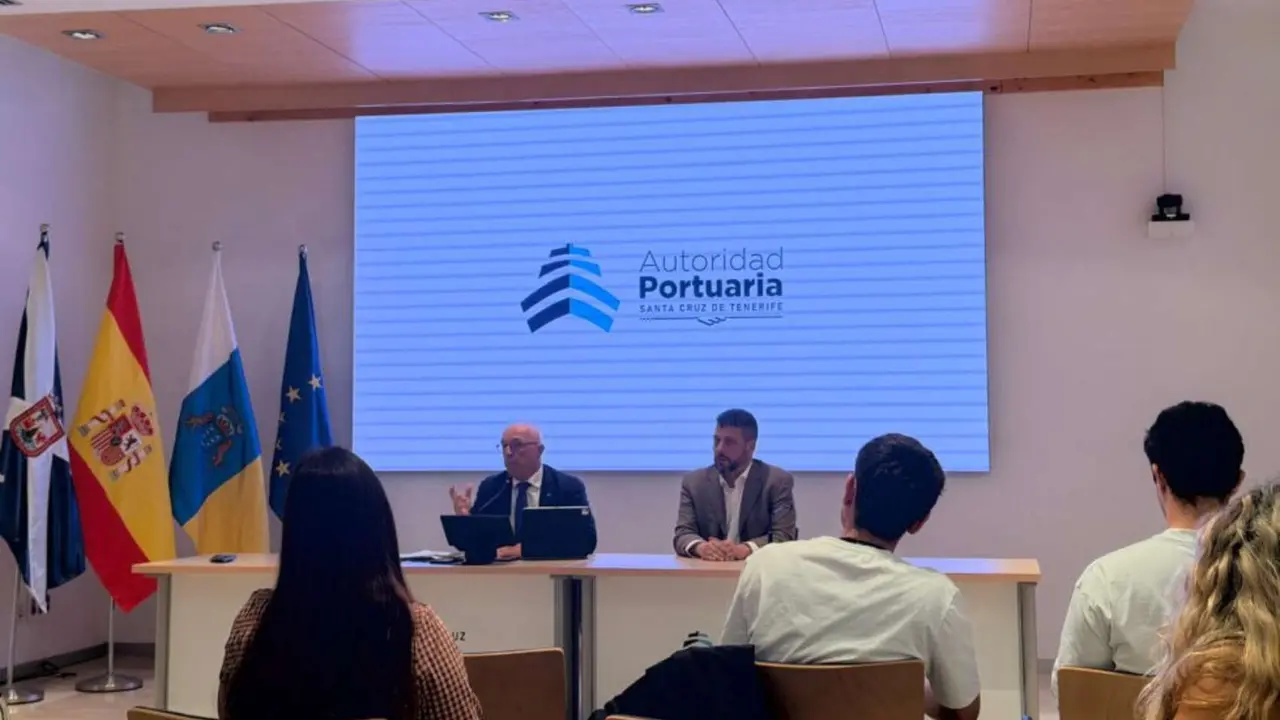 Pedro Su&aacute;rez, presidente de la Autoridad Portuaria de Santa Cruz de Tenerife. / Puertos de Tenerife