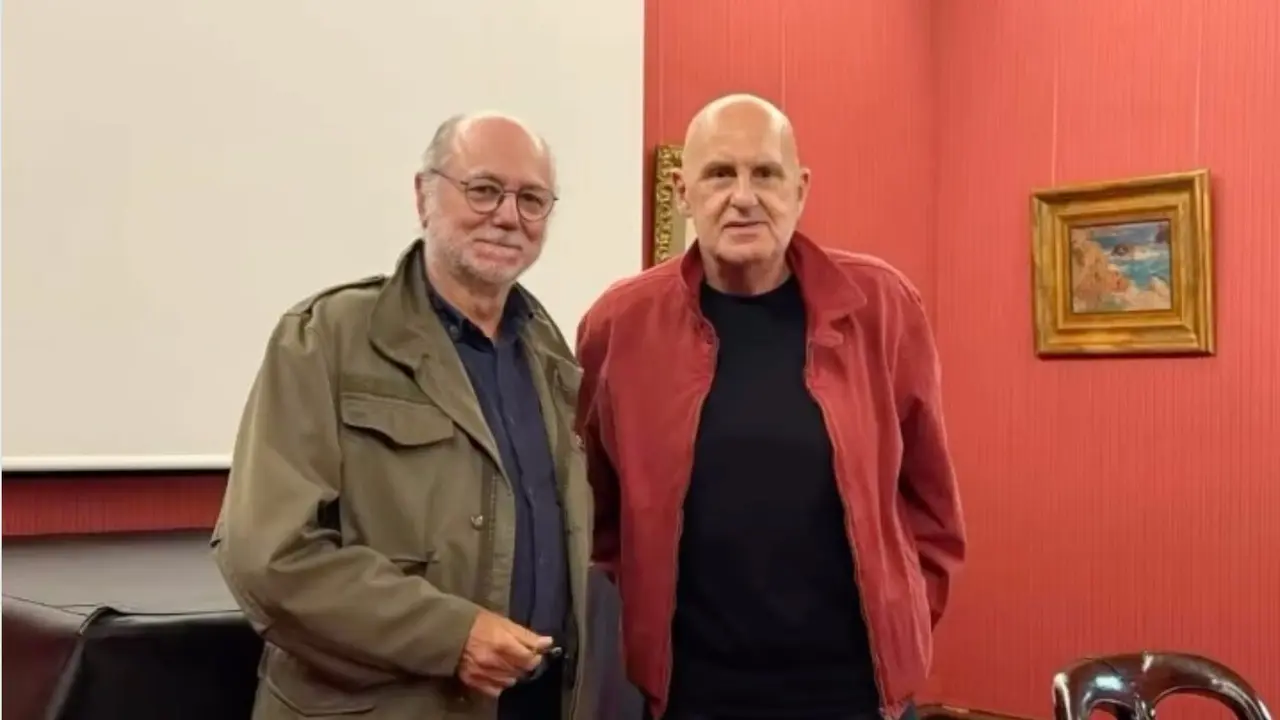Xurxo Lobato y Antón Reixa. / Mundiario