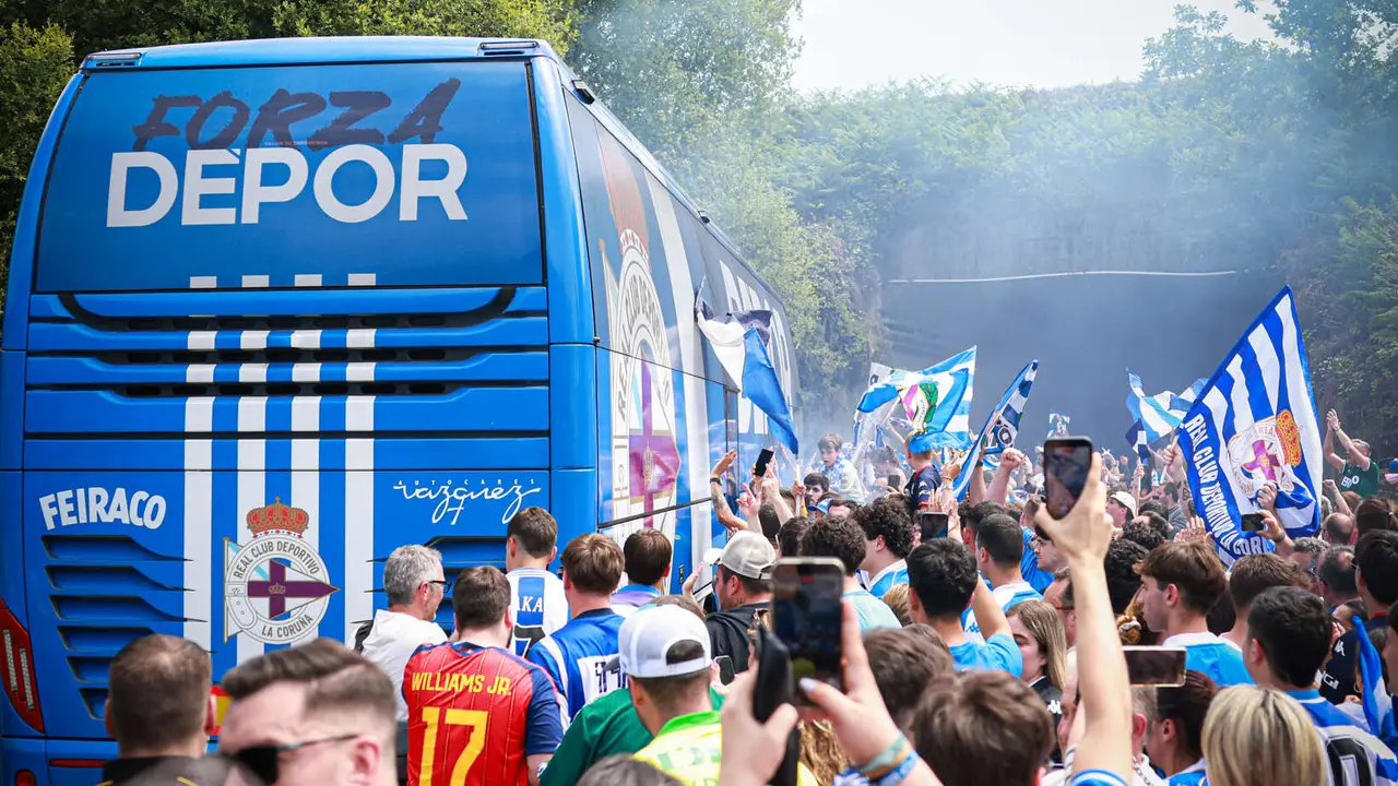 Aficionados del Deportivo de La Coruña. / RCD