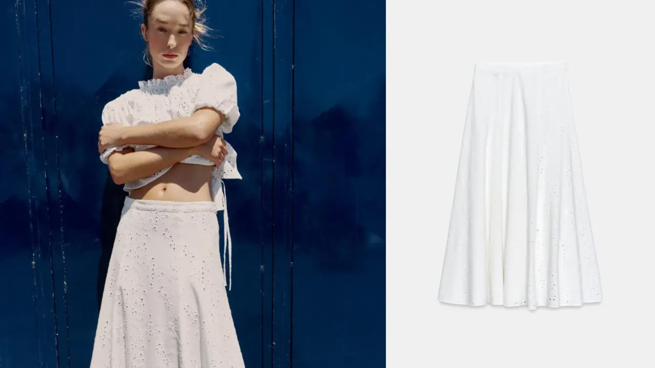 Falda bordada, Zara.com. (2)