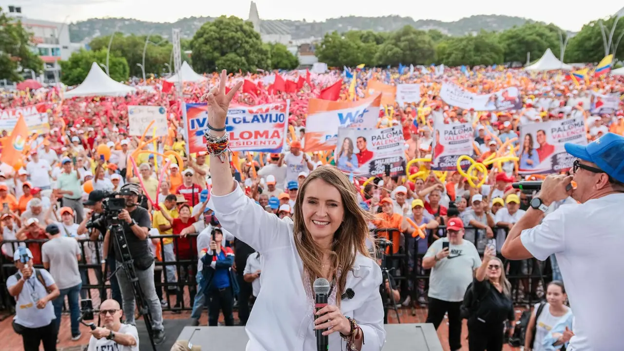 Paloma Valencia, candidata presidencial de Colombia. /(Facebook