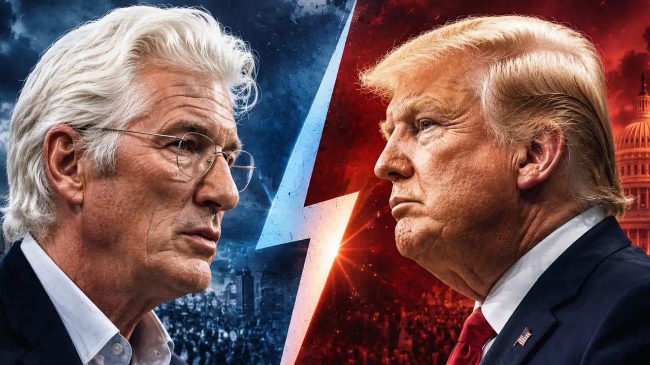 Richard Gere y Donald Trump. /MUNDIARIO