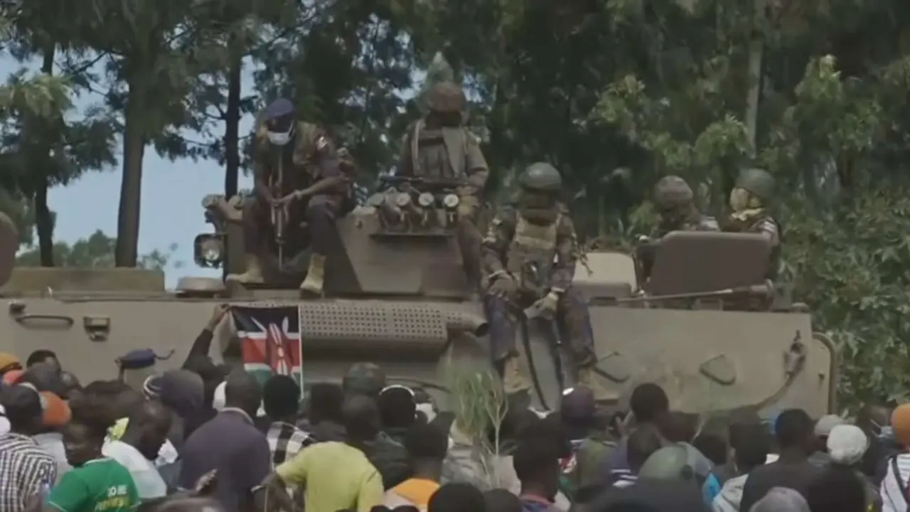 Protestas en Kenia. / RR.SS