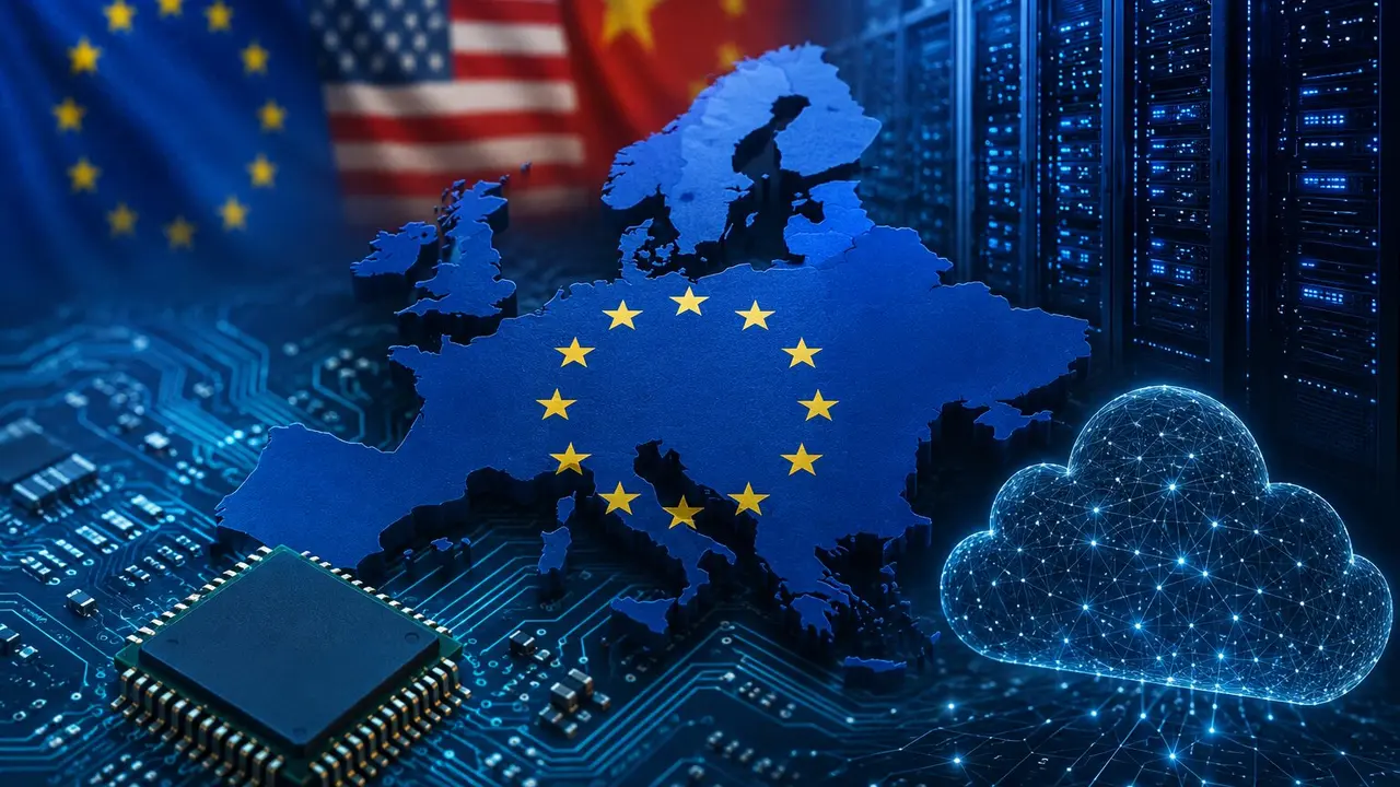 Bruselas quiere triplicar sus centros de datos en los pr&oacute;ximos cinco a&ntilde;os. / IA