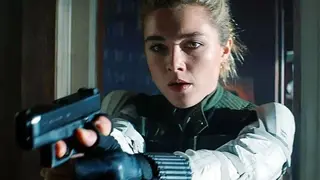 Florence Pugh en la pel&iacute;cula Viuda Negra. / RRSS.