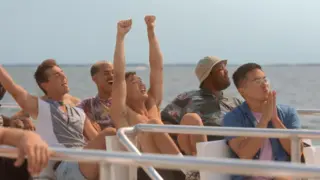 Imagen oficial de Fire Island. / Hulu