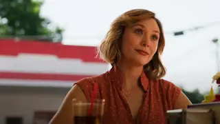 Elizabeth Olsen como Candy Montgomery en Love and Death. HBO Max
