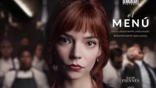 Anya Taylor-Joy en p&oacute;ster de El menu. / 20th Century Studios