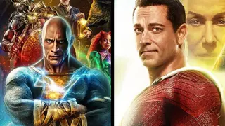 Black Adam y Shazam. / RR SS.