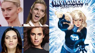 Las 4 candidatas a interpretar a La Mujer Invisible en Fantastic 4