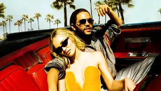 Lily Rose-Depp y The Weeknd en The Idol. HBO Max