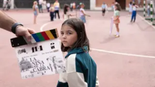 Inicia rodaje de La ni&ntilde;a y la cabra en Madrid./ RRSS