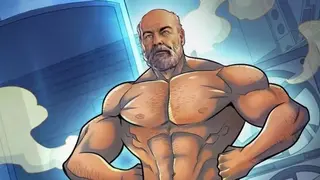Sargento Resines el popular h&eacute;roe de c&oacute;mics./ RRSS