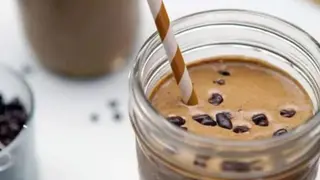 Batido de caf&eacute; con prote&iacute;na. / RR SS.