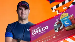 Combo Checo Perez Cinepolis. / RRSS
