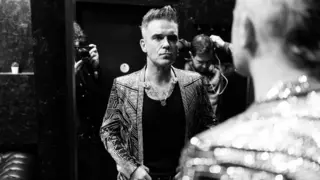 Robbie Williams docuserie. / Netflix