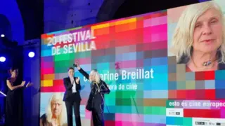 Catherine Breillat en el SEFF 2023. / RRSS
